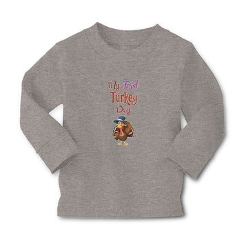 Baby Clothes My First Turkey Day Boy & Girl Clothes Cotton