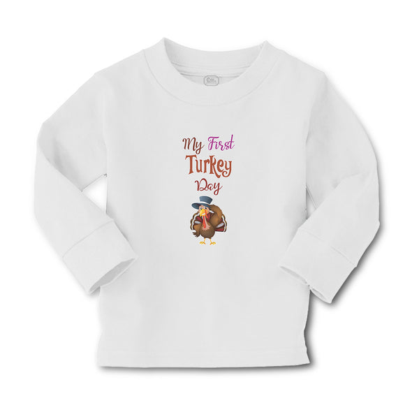 Baby Clothes My First Turkey Day Boy & Girl Clothes Cotton - Cute Rascals