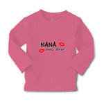 Baby Clothes Nana Was Here Boy & Girl Clothes Cotton - Cute Rascals