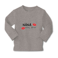 Baby Clothes Nana Was Here Boy & Girl Clothes Cotton - Cute Rascals