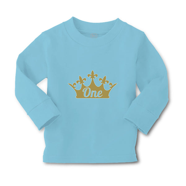 Baby Clothes Birthday 1 Number Name and with Golden Crown Boy & Girl Clothes - Cute Rascals