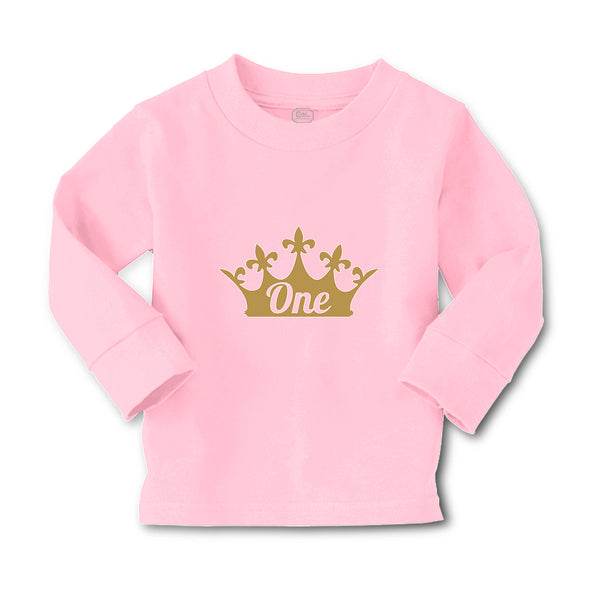 Baby Clothes Birthday 1 Number Name and with Golden Crown Boy & Girl Clothes - Cute Rascals