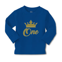 Baby Clothes Age 1 and Number Name with Gold Crown Boy & Girl Clothes Cotton - Cute Rascals