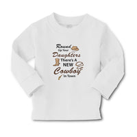 Baby Clothes Round up Your Daughters There's A New Cowboy in Town Cotton - Cute Rascals