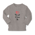 Baby Clothes She Got It from Me Boy & Girl Clothes Cotton