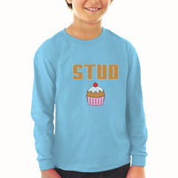 Baby Clothes Stud with Cherry on Cupcake Boy & Girl Clothes Cotton - Cute Rascals
