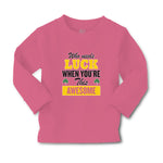 Baby Clothes Who Needs Luck When You'Re This Awesome Boy & Girl Clothes Cotton - Cute Rascals