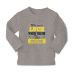 Baby Clothes Who Needs Luck When You'Re This Awesome Boy & Girl Clothes Cotton - Cute Rascals
