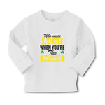 Baby Clothes Who Needs Luck When You'Re This Awesome Boy & Girl Clothes Cotton - Cute Rascals