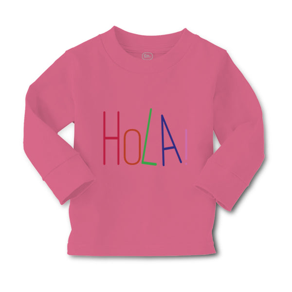 Baby Clothes Hola! Hello Hispanic Spanish Boy & Girl Clothes Cotton - Cute Rascals