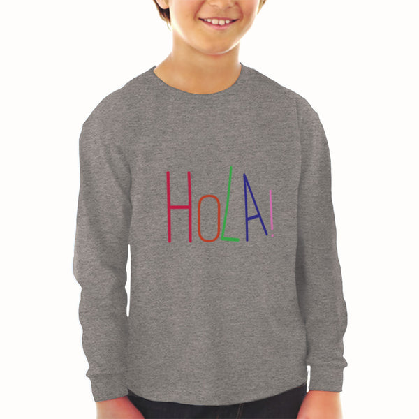 Baby Clothes Hola! Hello Hispanic Spanish Boy & Girl Clothes Cotton - Cute Rascals