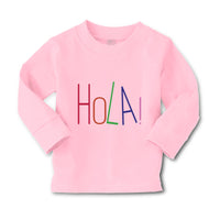 Baby Clothes Hola! Hello Hispanic Spanish Boy & Girl Clothes Cotton - Cute Rascals