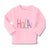 Baby Clothes Hola! Hello Hispanic Spanish Boy & Girl Clothes Cotton - Cute Rascals