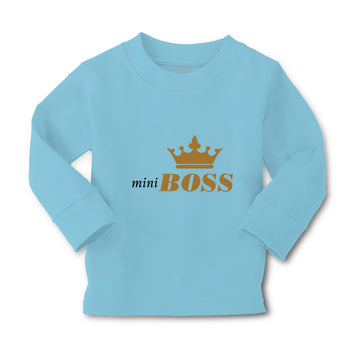 Baby Clothes Mini Boss B Funny & Novelty Boy & Girl Clothes Cotton