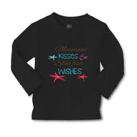 Baby Clothes Mermaid Kisses Starfish Wishes Funny Humor Boy & Girl Clothes - Cute Rascals