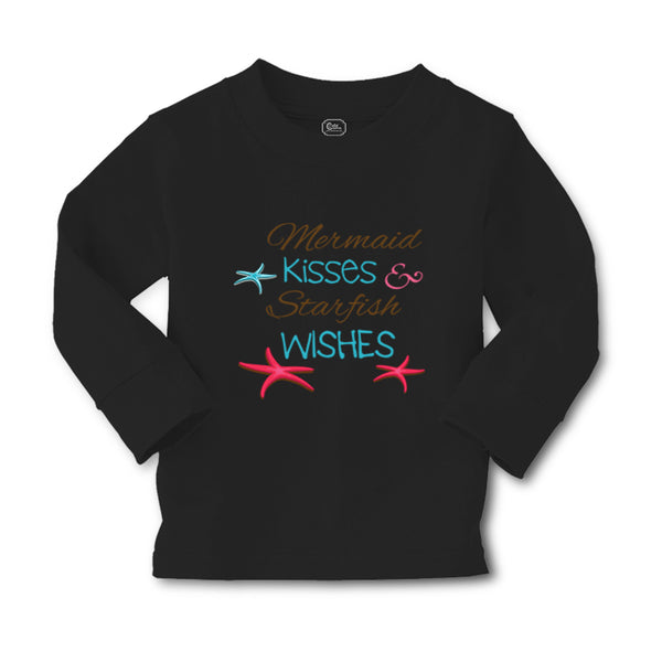 Baby Clothes Mermaid Kisses Starfish Wishes Funny Humor Boy & Girl Clothes - Cute Rascals