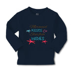 Baby Clothes Mermaid Kisses Starfish Wishes Funny Humor Boy & Girl Clothes - Cute Rascals