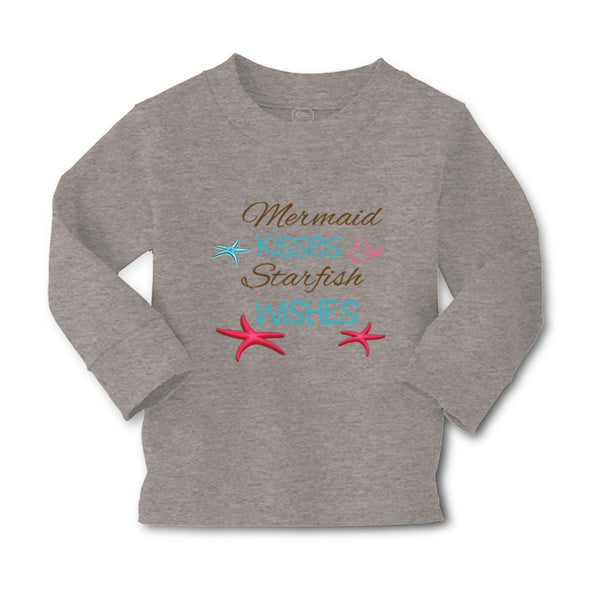 Baby Clothes Mermaid Kisses Starfish Wishes Funny Humor Boy & Girl Clothes - Cute Rascals