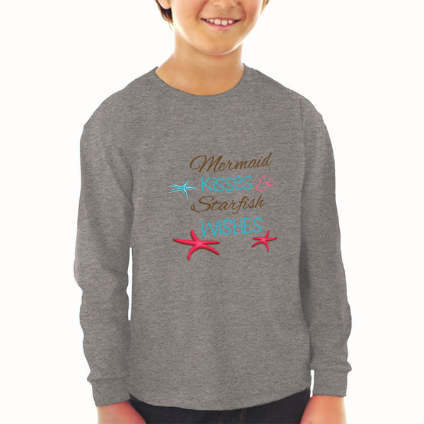 Baby Clothes Mermaid Kisses Starfish Wishes Funny Humor Boy & Girl Clothes - Cute Rascals