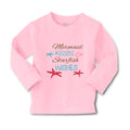 Baby Clothes Mermaid Kisses Starfish Wishes Funny Humor Boy & Girl Clothes