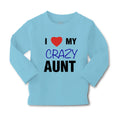 Baby Clothes I Love My Crazy Aunt Family & Friends Aunt Boy & Girl Clothes