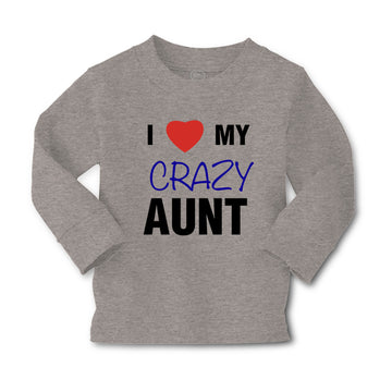 Baby Clothes I Love My Crazy Aunt Family & Friends Aunt Boy & Girl Clothes