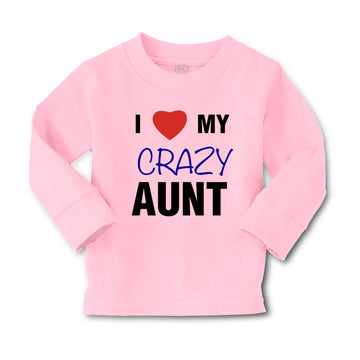 Baby Clothes I Love My Crazy Aunt Family & Friends Aunt Boy & Girl Clothes