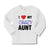Baby Clothes I Love My Crazy Aunt Family & Friends Aunt Boy & Girl Clothes - Cute Rascals