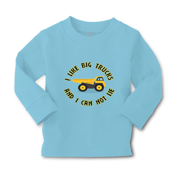 Baby Clothes I like Big Trucks and I Can Not Lie Trucks Boy & Girl Clothes - Cute Rascals