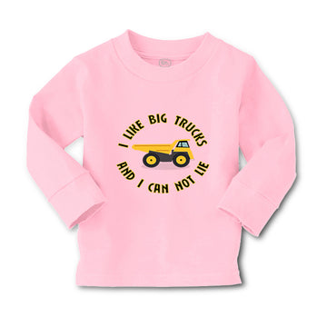 Baby Clothes I like Big Trucks and I Can Not Lie Trucks Boy & Girl Clothes
