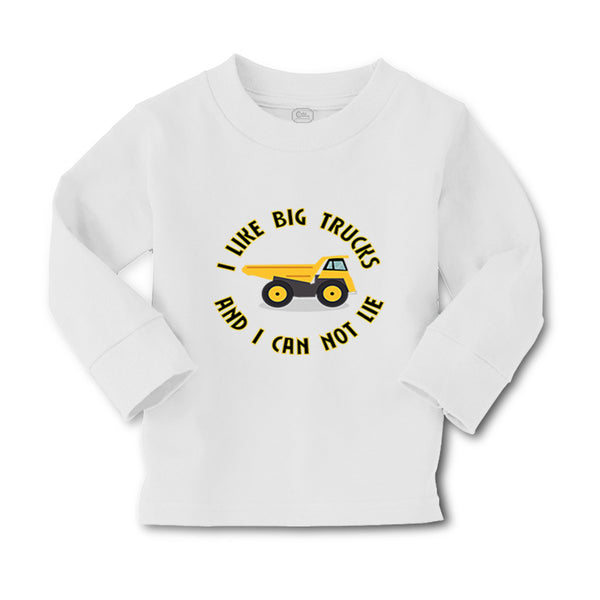 Baby Clothes I like Big Trucks and I Can Not Lie Trucks Boy & Girl Clothes - Cute Rascals