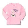 Baby Clothes Cutest Cousin Ever Anchor Family & Friends Cousins Cotton