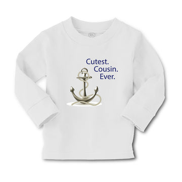 Baby Clothes Cutest Cousin Ever Anchor Family & Friends Cousins Cotton