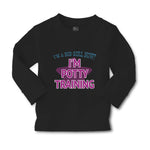 Baby Clothes I'M A Big Girl Now! I'M Potty Training Funny Humor Cotton - Cute Rascals