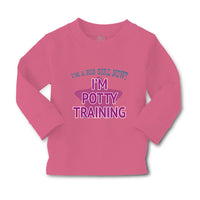 Baby Clothes I'M A Big Girl Now! I'M Potty Training Funny Humor Cotton - Cute Rascals