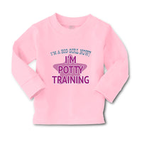 Baby Clothes I'M A Big Girl Now! I'M Potty Training Funny Humor Cotton - Cute Rascals