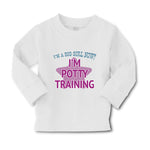 Baby Clothes I'M A Big Girl Now! I'M Potty Training Funny Humor Cotton - Cute Rascals