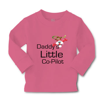 Baby Clothes Daddy's Little Co Pilot Plane Flying Dad Father's Day Cotton