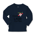 Baby Clothes Daddy's Little Co Pilot Plane Flying Dad Father's Day Cotton