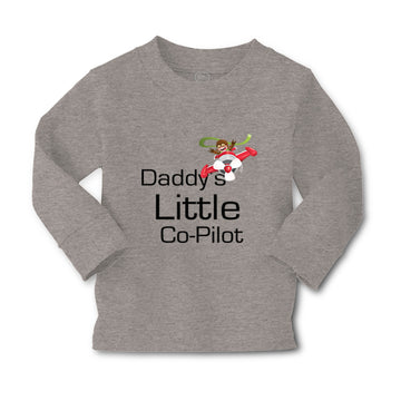 Baby Clothes Daddy's Little Co Pilot Plane Flying Dad Father's Day Cotton
