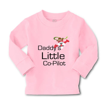 Baby Clothes Daddy's Little Co Pilot Plane Flying Dad Father's Day Cotton