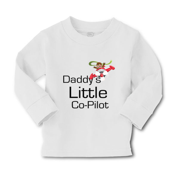Baby Clothes Daddy's Little Co Pilot Plane Flying Dad Father's Day Cotton - Cute Rascals