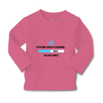Baby Clothes Cycling Skills Loading Please Wait Bicycle Cycling Cotton