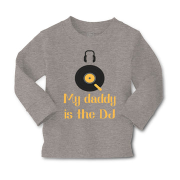 Baby Clothes My Daddy Is The Dj Dad Father's Day Funny Boy & Girl Clothes Cotton