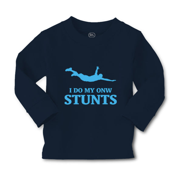 Baby Clothes I Do My Own Stunts Style A Funny Humor Boy & Girl Clothes Cotton - Cute Rascals