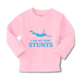 Baby Clothes I Do My Own Stunts Style A Funny Humor Boy & Girl Clothes Cotton