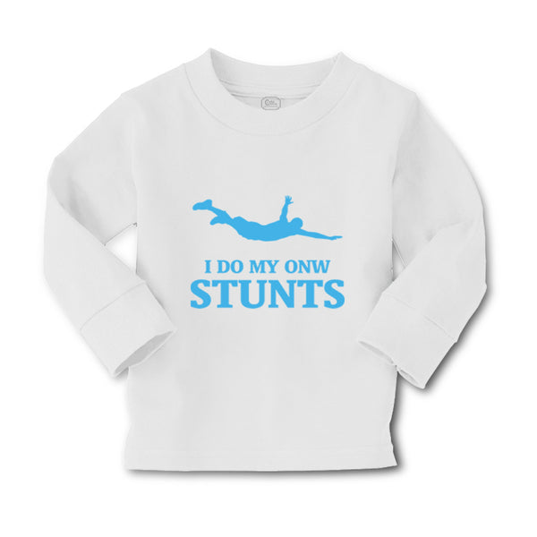 Baby Clothes I Do My Own Stunts Style A Funny Humor Boy & Girl Clothes Cotton - Cute Rascals