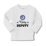 Baby Clothes An American National Flag with Word Baby Deputy Boy & Girl Clothes - Cute Rascals