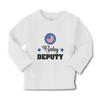 Baby Clothes An American National Flag with Word Baby Deputy Boy & Girl Clothes - Cute Rascals