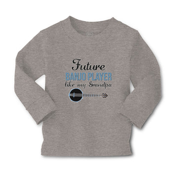 Baby Clothes Future Banjo Player like My Grandpa Boy & Girl Clothes Cotton